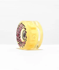 Slime Balls Light Ups  60mm 78a Yellow Cruiser Skateboard Wheels