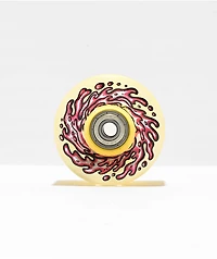 Slime Balls Light Ups  60mm 78a Yellow Cruiser Skateboard Wheels