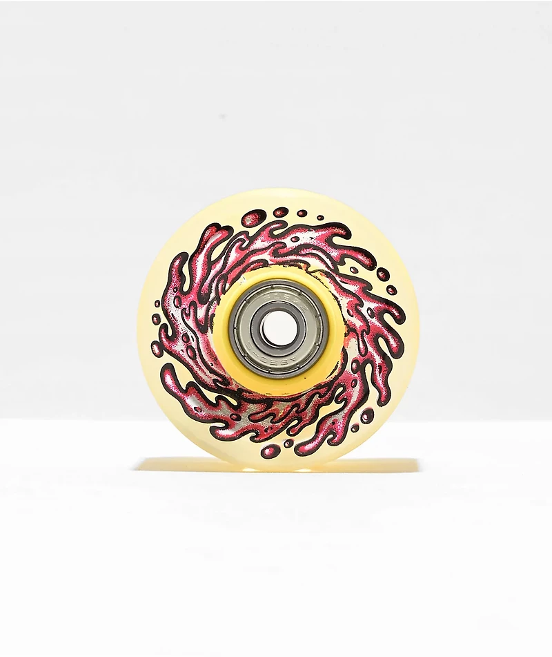 Slime Balls Light Ups 60mm 78a Yellow Cruiser Wheels