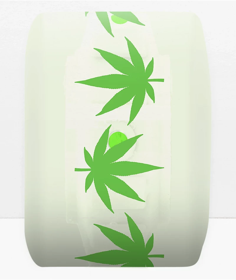 Slime Balls Light Ups 60mm 78a LED & Glow In the Dark Green Cruiser Skateboard Wheels