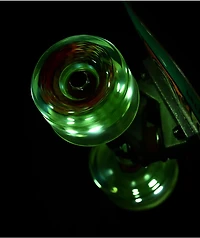 Slime Balls Light Ups LED Angler OG 66mm 78a Clear Neon Green Cruiser Wheels