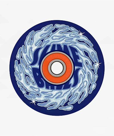 Slime Balls Light Ups LED Cafe 66mm 78a Ice Blue Cruiser Skateboard Wheels