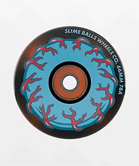 Slime Balls Light Ups LED Prayer Candle 66mm 78a Amber Cruiser Skateboard Wheels