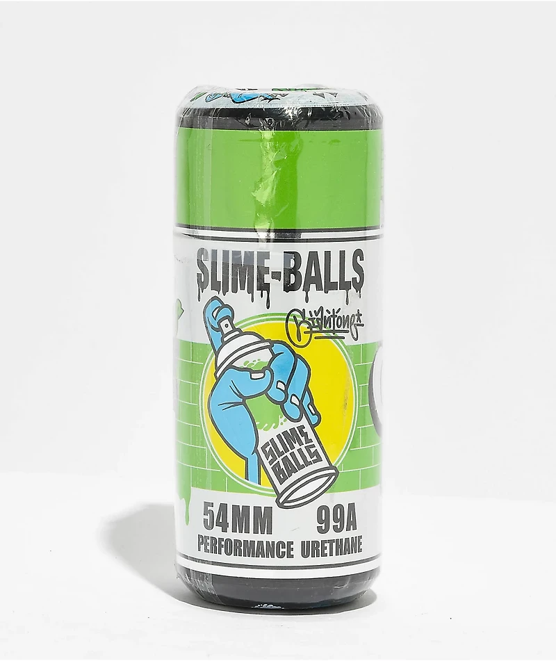 Slime Balls Mike Giant 54mm 99a Black Skateboard Wheels