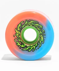 Slime Balls OG Slime 66mm 78a Pink & Blue Cruiser Skateboard Wheels