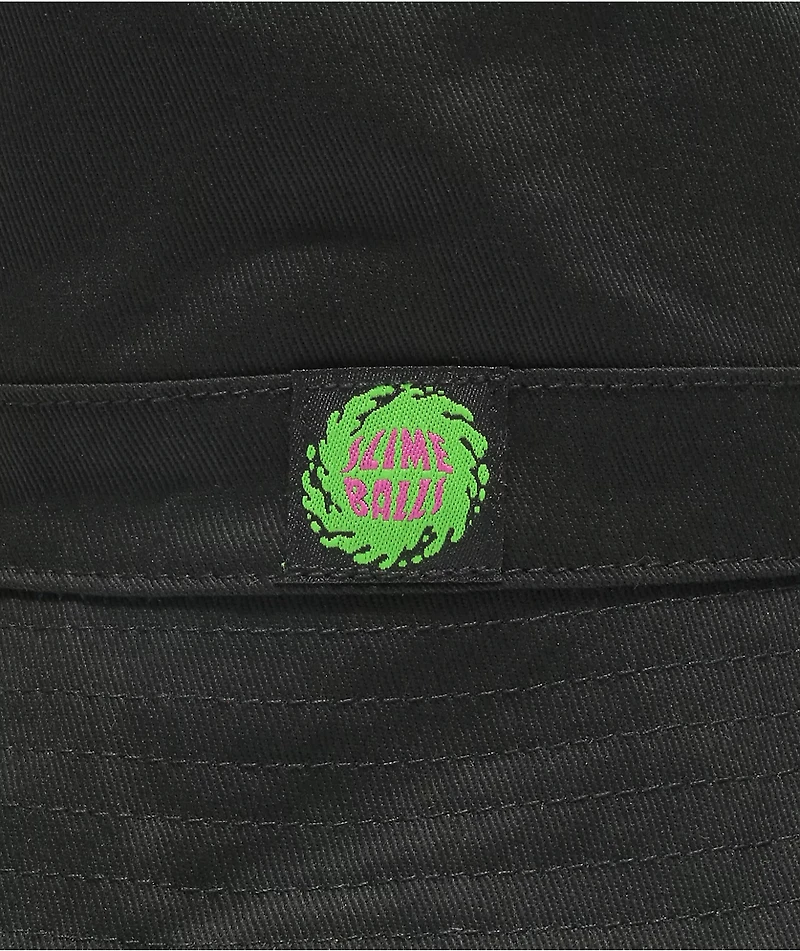 Slime Balls Reversible Green & Black Bucket Hat