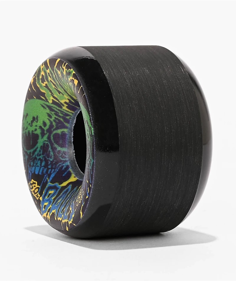 Slime Balls Skull Vomits 60mm 95a Black Skateboard Wheels
