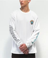 Slime Balls Toxic Trip White Long Sleeve T-Shirt