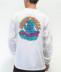 Slime Balls Toxic Trip White Long Sleeve T-Shirt