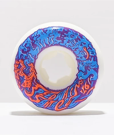 Slime Balls Vomit Mini 56mm 97a White Skateboard Wheels