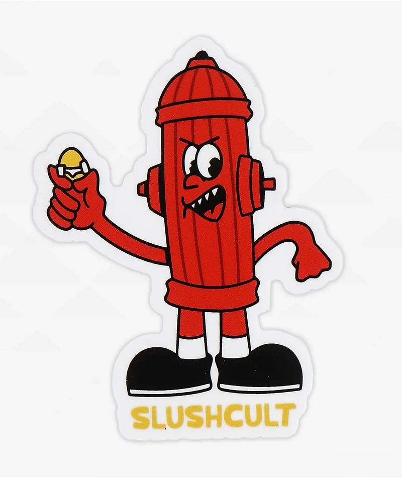 Slushcult Hydrant Sticker