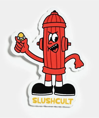 Slushcult Hydrant Sticker