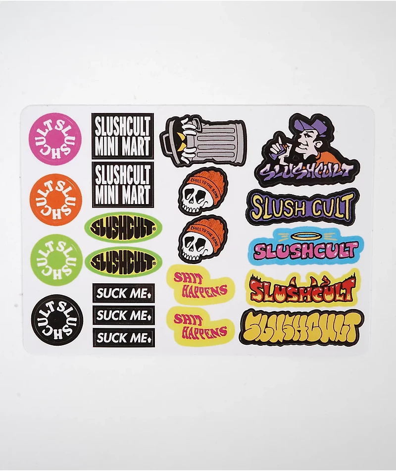 Slushcult Mini Sticker Sheet