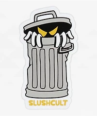 Slushcult Trashcan Sticker
