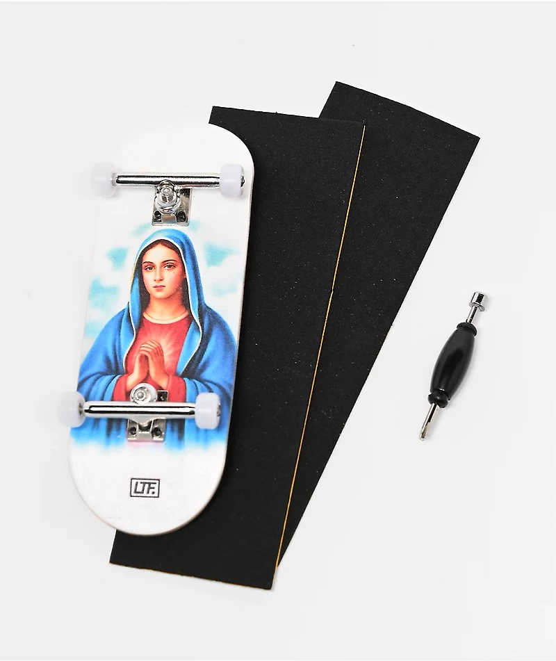 Slushcult x Learn To Forget Virgin Mary Fingerboard Complete