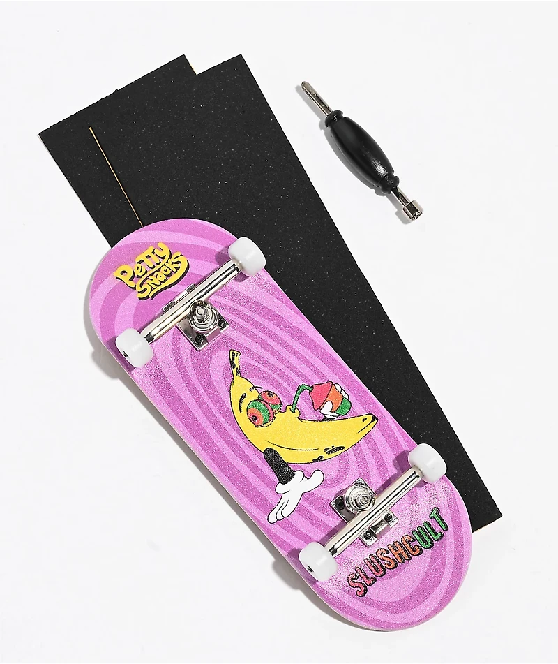 Slushcult x Petty Snacks Slushnana Fingerboard Complete