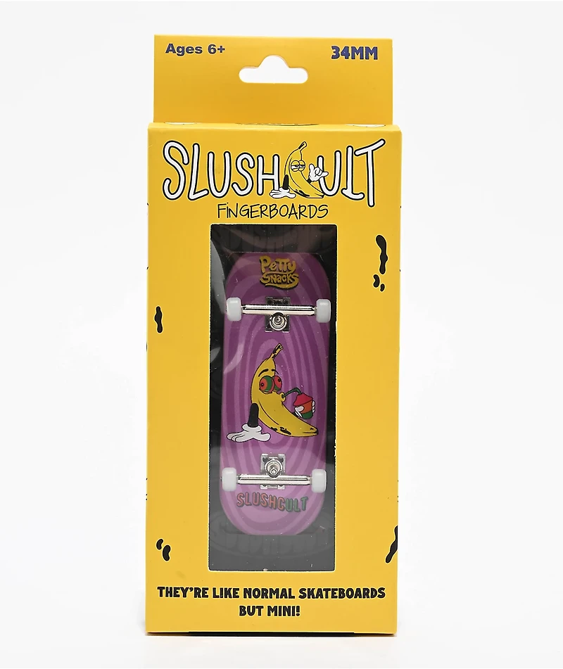 Slushcult x Petty Snacks Slushnana Fingerboard Complete