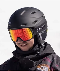 Smith Blazer Black & Red Sol-X Snowboard Goggles