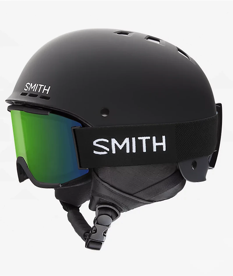 Smith Holt Matte Black Snowboard Helmet