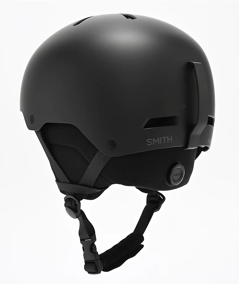 Smith Rodeo Matte Black Snowboard Helmet