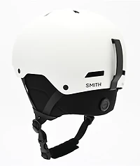 Smith Rodeo Matte White Snowboard Helmet