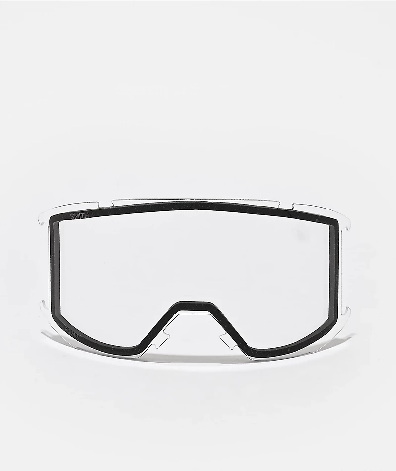 Smith Squad Chalk Space Invader & Gold Snowboard Goggles