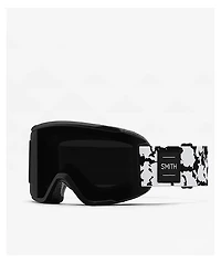 Smith Squad S Black Marble Snowboard Goggles