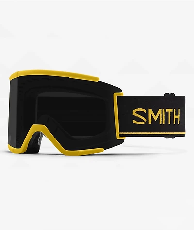 Smith Squad XL Killer Bee & Black Snowboard Goggles