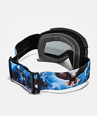Smith Squad XL Open Road & Blue Snowboard Goggles