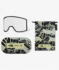 Smith x The North Face Squad Erik Leon Black & Purple Snowboard Goggles