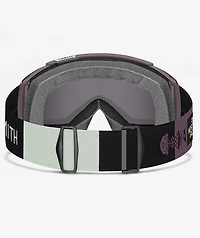 Smith x The North Face Squad Erik Leon Black & Purple Snowboard Goggles