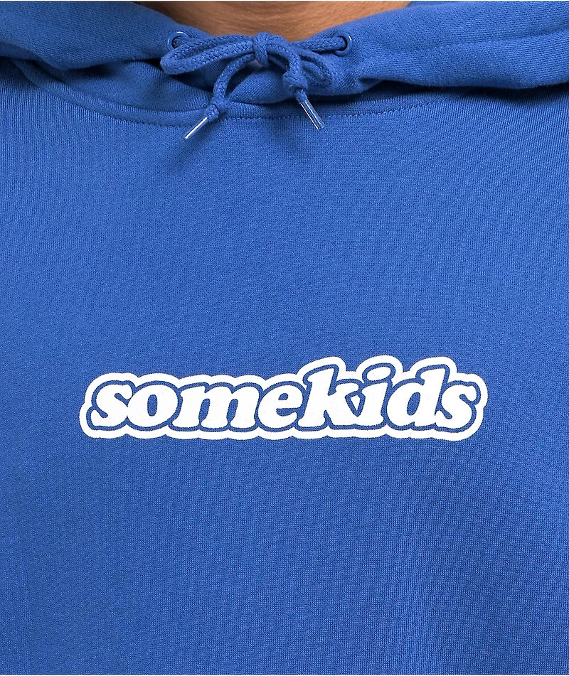 Some Kids Logo Blue Hoodie