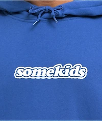 Some Kids Logo Blue Hoodie