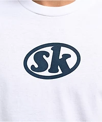 Some Kids SK Logo White T-Shirt
