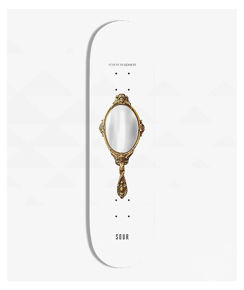 Sour Solution Mirror Simon 8.12" Skateboard Deck