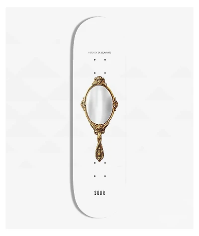 Sour Solution Mirror Simon 8.12"  Skateboard Deck