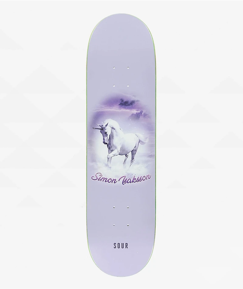 Sour Solution Simon Polejam Pony 8.25" Skateboard Deck