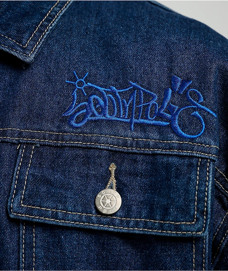 Southpole 125 Navy Denim Jacket