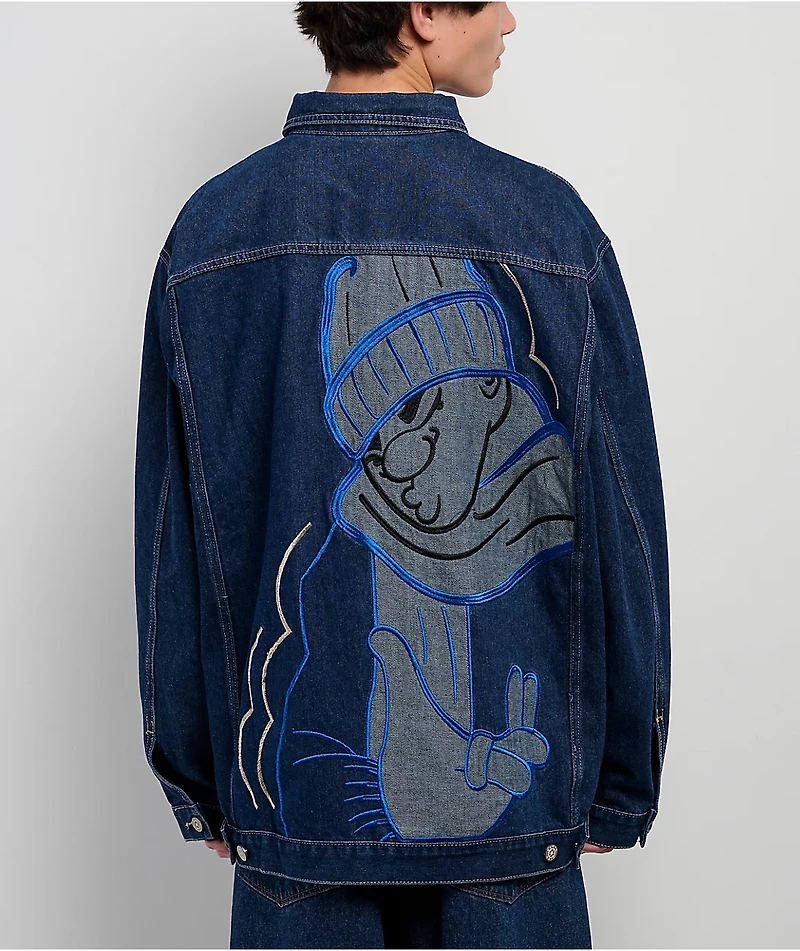 Southpole 125 Navy Denim Jacket
