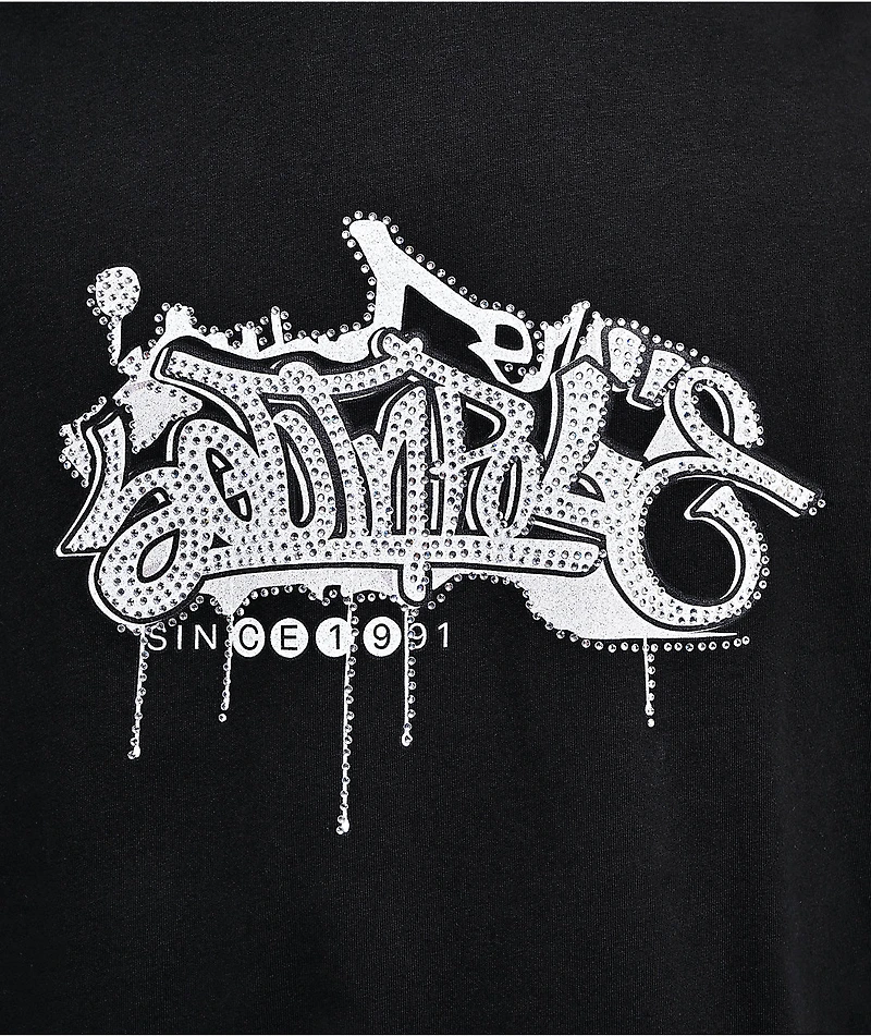 Southpole Legacy Rhinestone Black T-Shirt