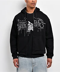 Southpole Legacy Rhinestone Black Zip Hoodie