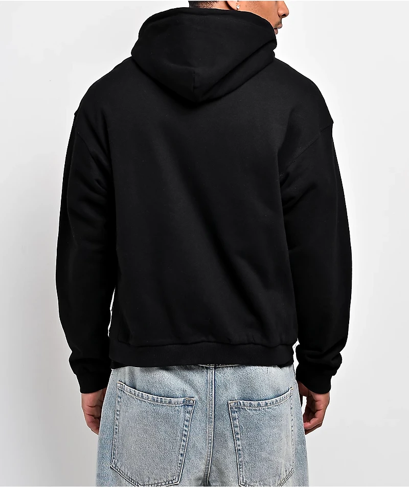 Southpole Legacy Rhinestone Black Zip Hoodie