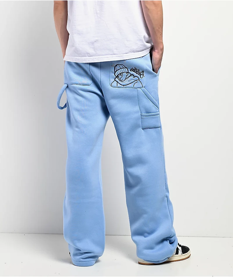Southpole Light Blue Carpenter Sweatpants