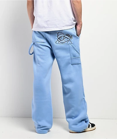 Southpole Light Blue Carpenter Sweatpants