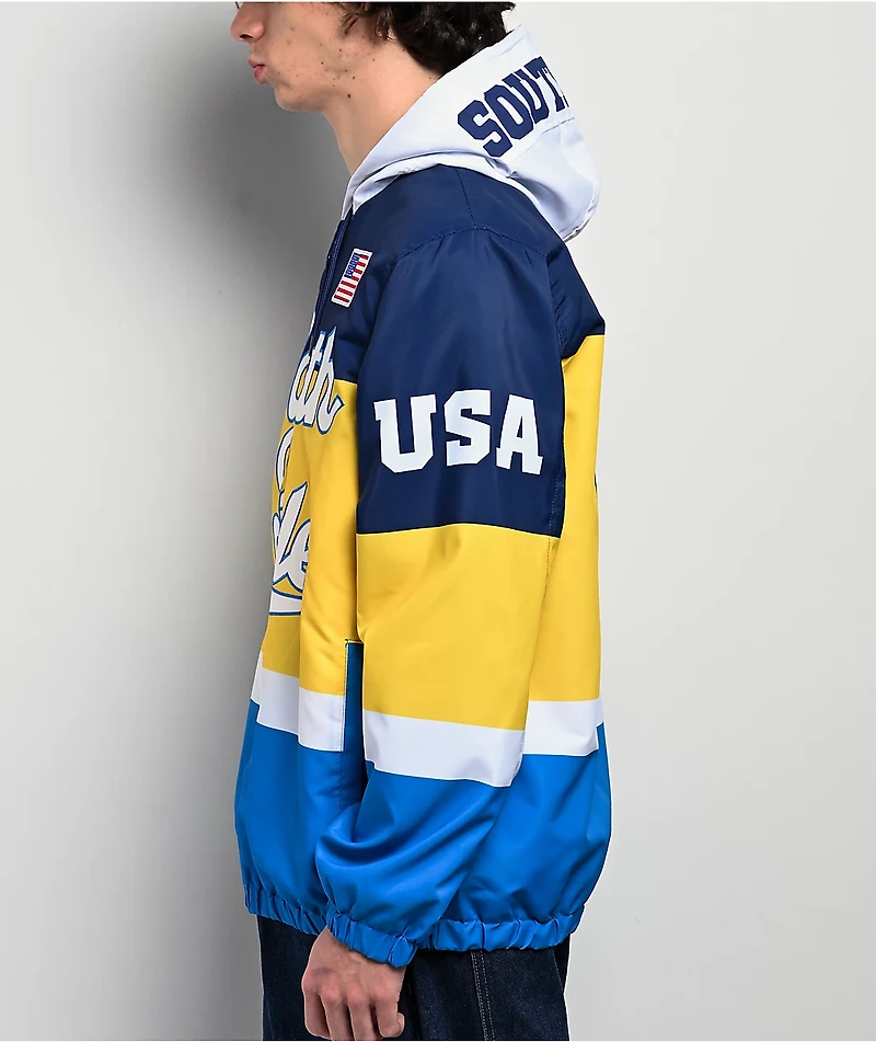 Southpole SP91 Navy & White Windbreaker Jacket