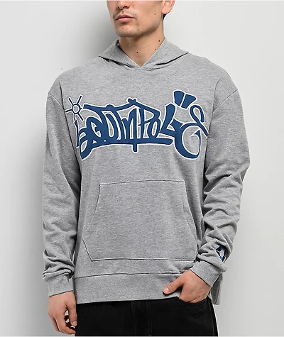 Southpole Tag Grey Hoodie
