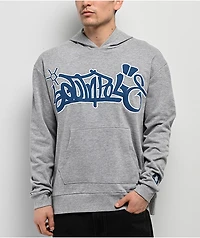 Southpole Tag Grey Hoodie