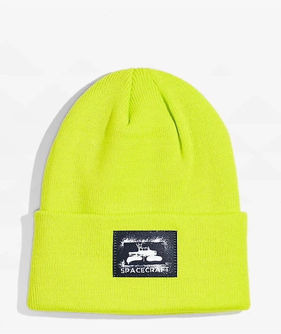 Spacecraft Lotus Spray Green Beanie
