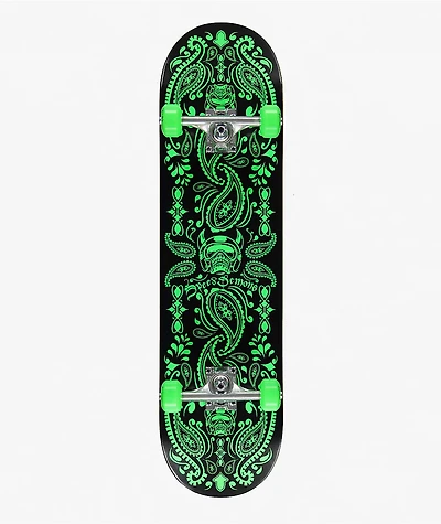 Speed Demons Bandana 8.25" Skateboard Complete