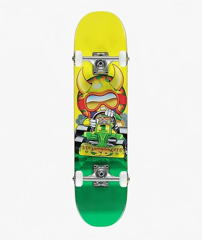 Speed Demons Kids Go Kart 7.25" Soft Top Skateboard Complete